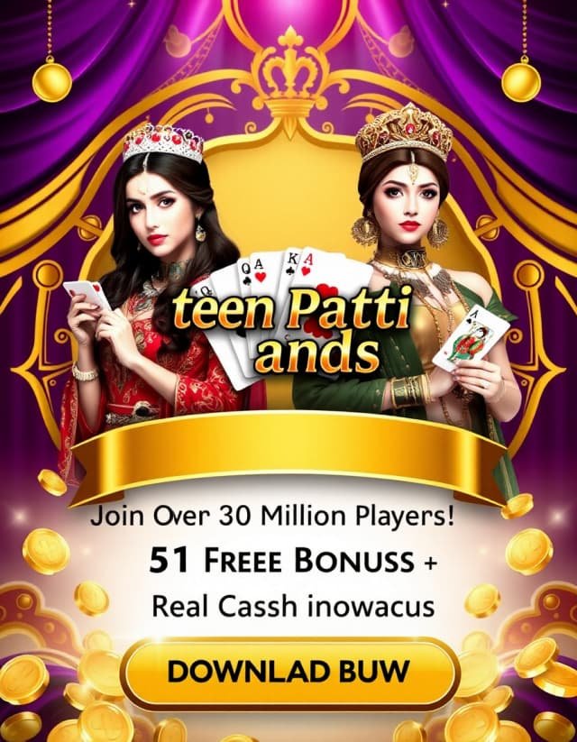 Teen Patti Hands Banner