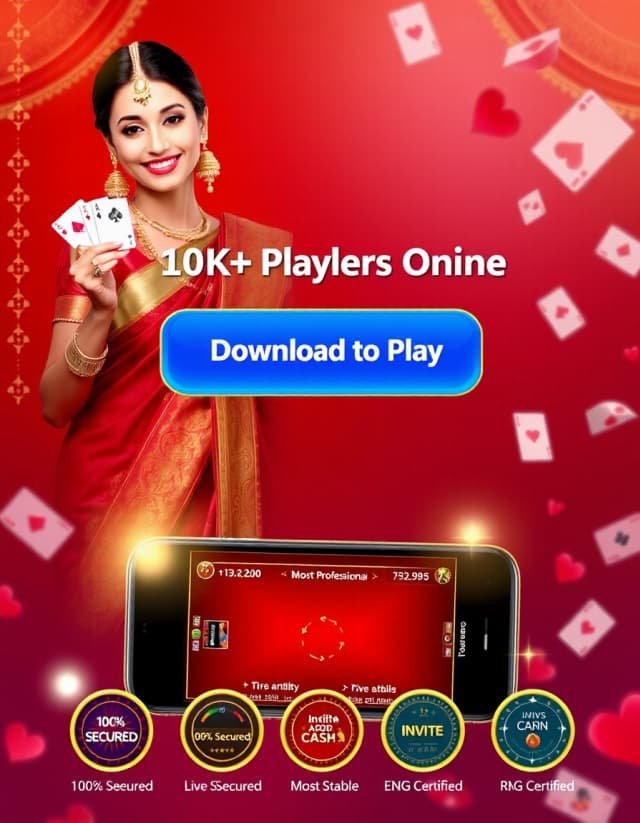 Teen Patti Dhani Download Banner