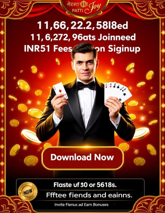 Teen Patti Joy Download Banner