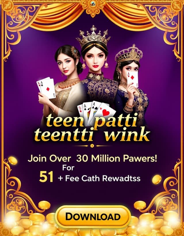 Teen Patti Wink Banner